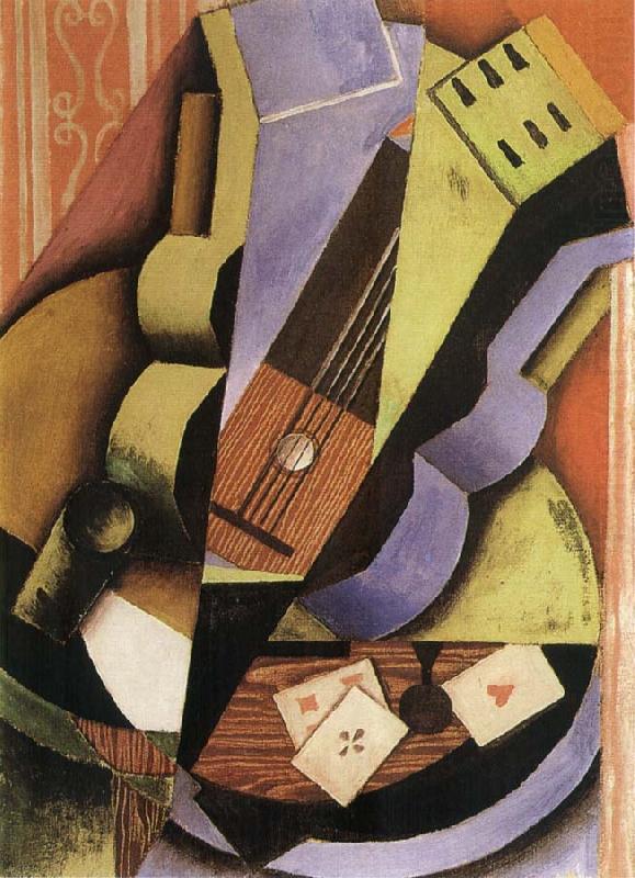 Juan Gris Three Playing card china oil painting image